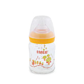 Farlin Wide-Neck Glass Feeding Bottle 120ml – Yellow